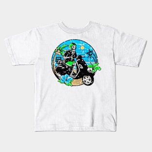 Summer skeleton Kids T-Shirt